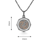 Pisces Zodiac Titanium Pendant