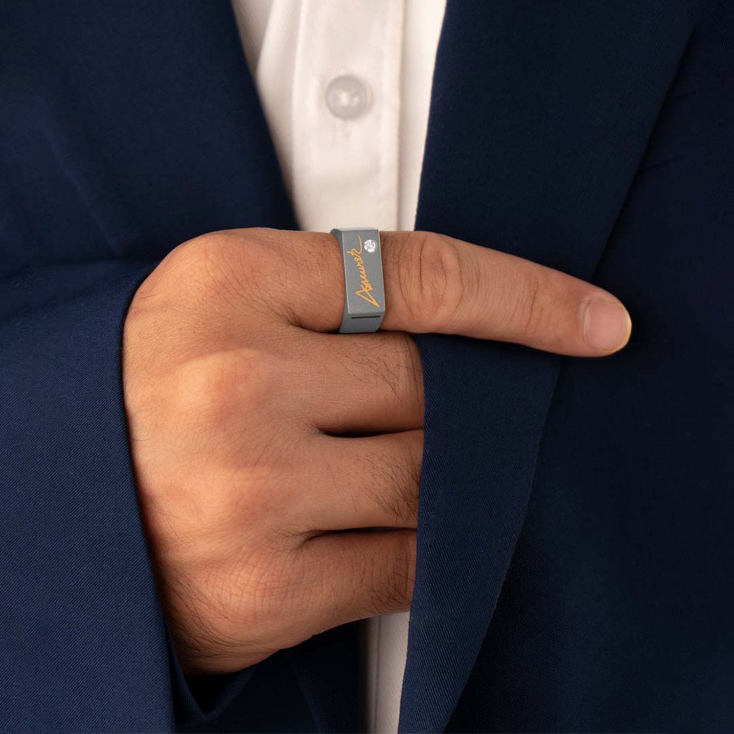 Signature Ring - Titanium ring