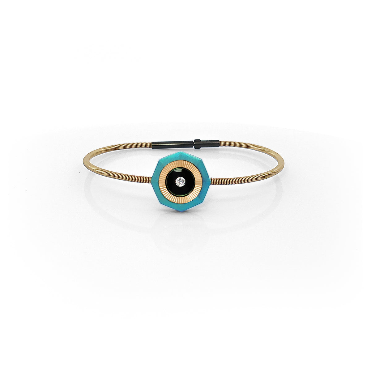 Aura Vibes Bracelet - Teal Blue